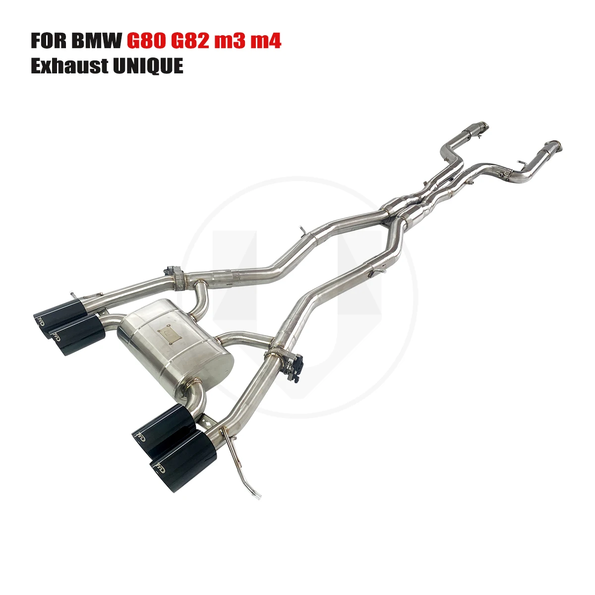 UNIQUE For g80 g82 m3 m4 performance valve exhaust system ss304 exhaust muffler