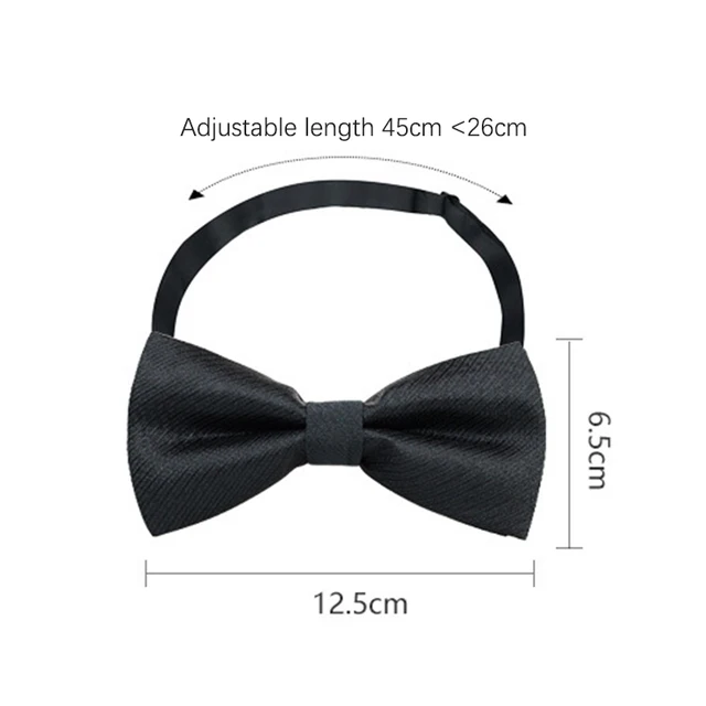 1PCS Bow Ties for Men Wedding Bowtie Black Neck Tie Adjustable Bowknot Classic Butterfly Cravat Adult Double Tie Business Gift 6 1PCS Bow Ties for Men Wedding Bowtie Black Neck Tie Adjustable Bowknot Classic Butterfly Cravat Adult Double Tie Business Gift 6