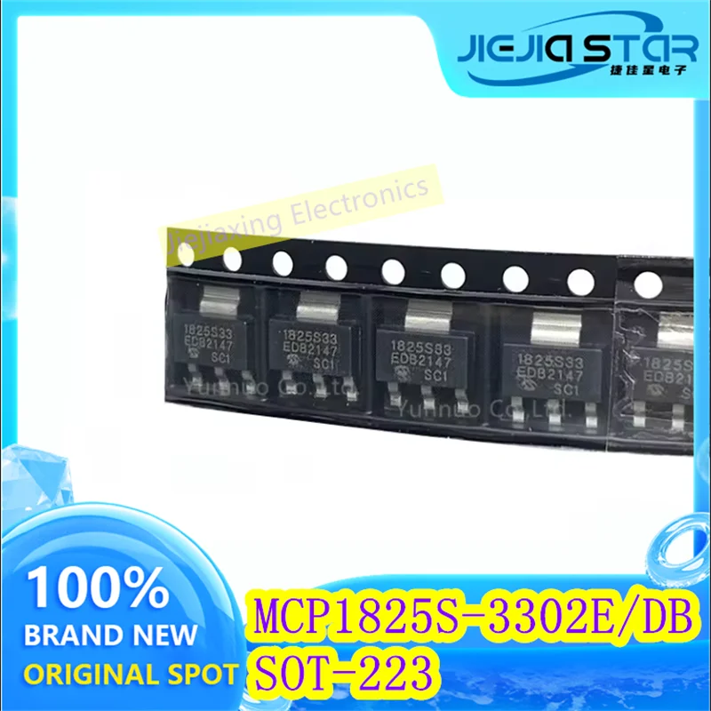 

(5/20pieces) 1825S33 MCP1825S-3302E/DB SOT-223 SMD Power chip IC 100% new original consumer electronics