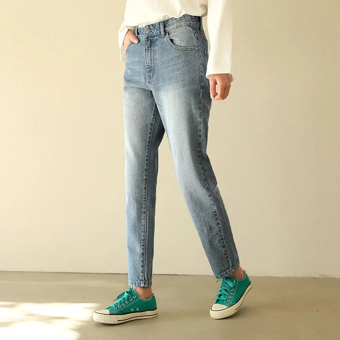 Vintage Blue Washing Dates Denim Pants 26-38 Fast Delivery