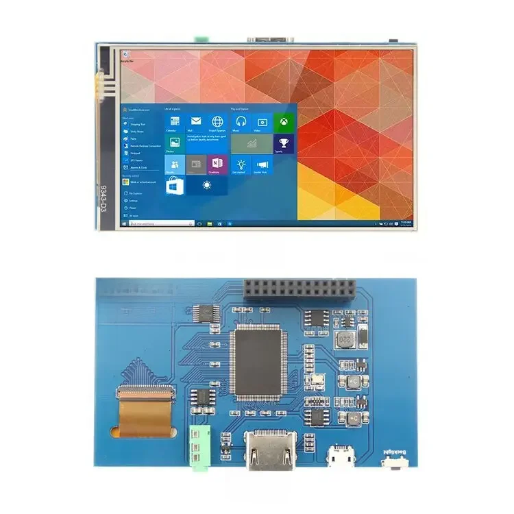 4-calowy wyświetlacz LCD HDMI z ekranem dotykowym TFT LCD Moduł panelu 800*480 dla Banana Pi Raspberry Pi 2 Raspberry Pi 3 Model B / B+ — zdjęcie produktu 5