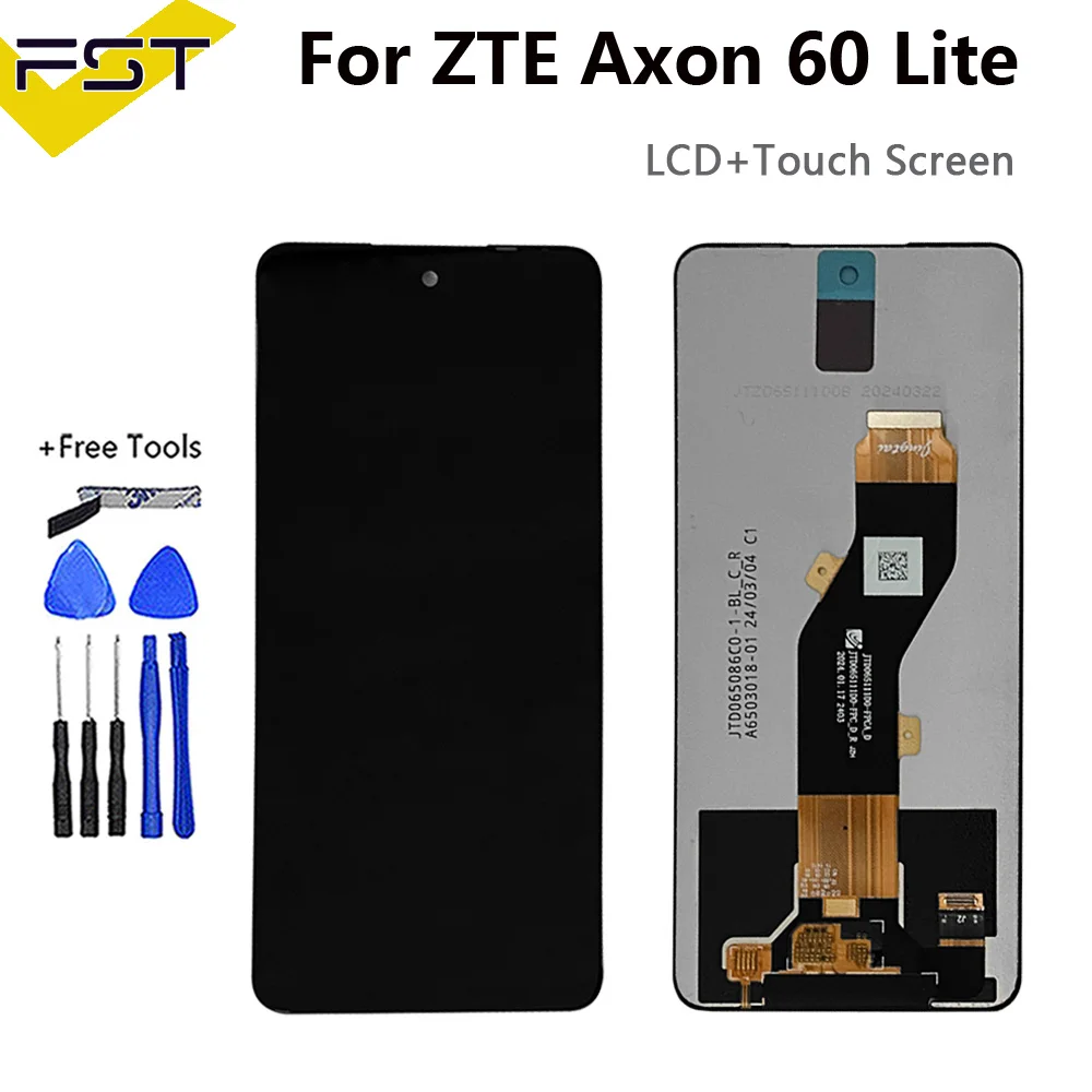 

Протестированный Новый 6,6 ''сенсорный ЖК-экран для ZTE Axon 60 Lite Axon60 Lite, сенсорная панель для ZTE Axon 60 Lite, ЖК-дисплей