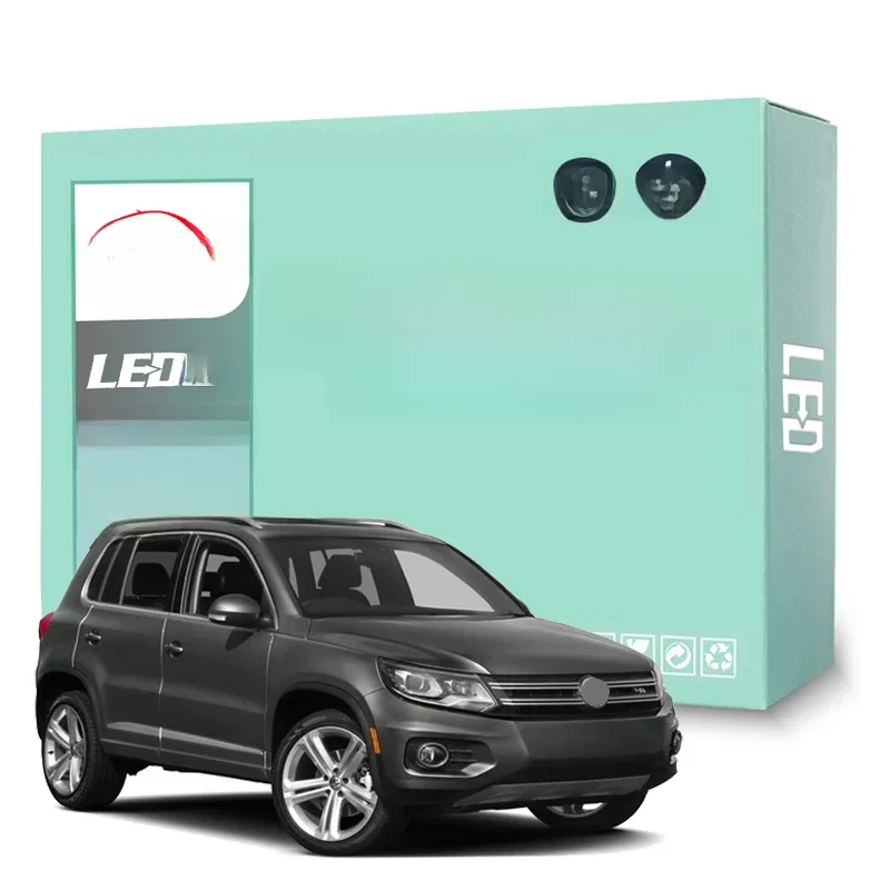 15szt Zestaw żarówek wewnętrznych LED do Volkswagen VW Tiguan 5N 2009 2010 2011 2012 2013 2014 2015 Lampa samochodowa Canbus bez błędów — zdjęcie 2