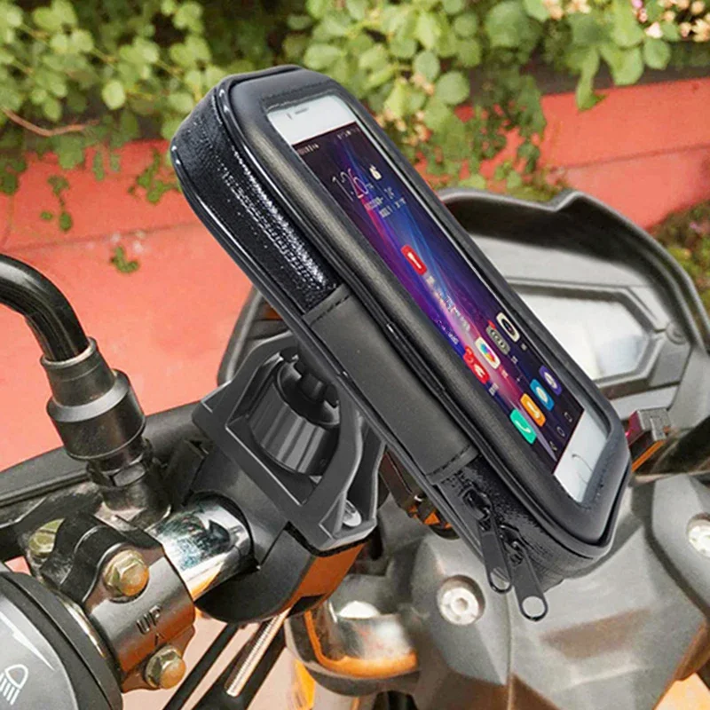 AliExpress TOKOHANSUN Waterproof Motorcycle Phone Holder Support Telephone Mobile Stand for Moto Support for IPhone 11 Universal Bike Mobile phone sup