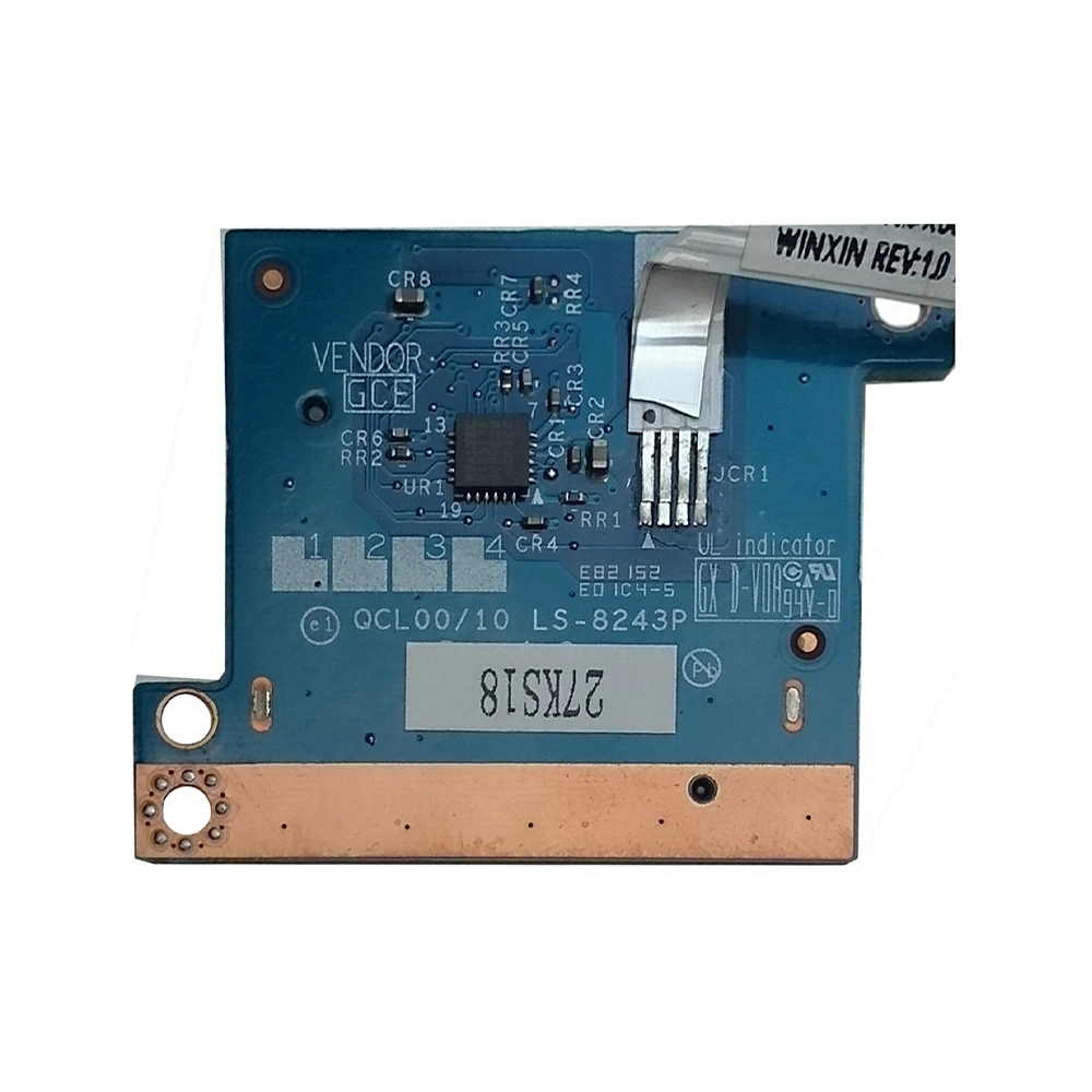 Original For DELL Inspiron 5520 7720 SD Card Reader Board With Cable 0Y0W97 Y0W97 LS-8243P