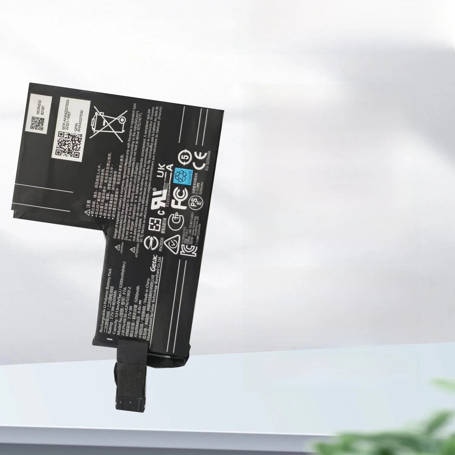 Nowa bateria DXT F7A do konsoli do gier Steam OLED Deck, model F7A F7G, bateria litowa 7,7 V, 5200 mAh, w zestawie darmowe narzędzia. — zdjęcie produktu 7