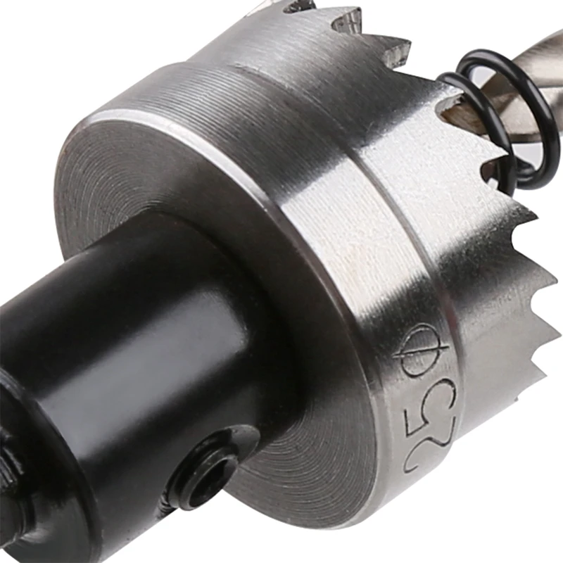 12-60mm HSS-4341 Lochsäge mit Sechskantschaft, Hochgeschwindigkeitsstahl-Bohrerset für dünnes Metall, Edelstahl, Kunststoff, PVC – Detail 13