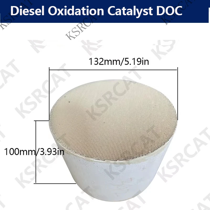 

Euro 5 132x100mm Diesel Oxidation Catalyst Universal Ceramic Catalytic Converters are Designed for Diesel Engines