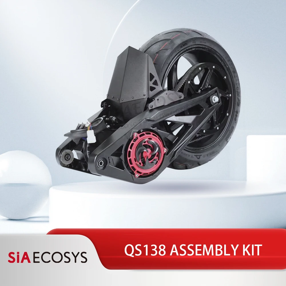 

4000W Rated QS138 QSMOTOR 14 x 6.0inch 72V Mid Drive Motor Kits Assembly Kit for Electric Scooter/Electric Motorcycle
