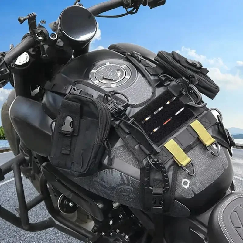 Torba na zbiornik motocykla Podstawa do mocowania zbiornika motocykla Ochraniacz zbiornika motocykla Torba na ogon Zbiornik oleju Etui ochronne na zewnątrz — zdjęcie 2