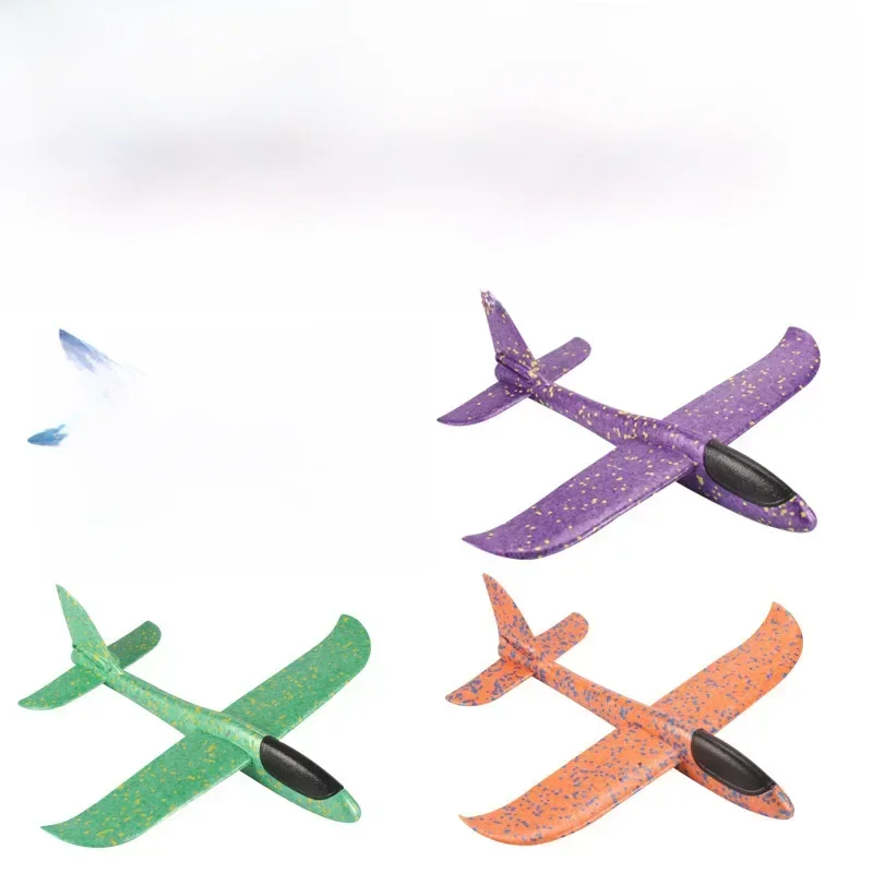 Großes Schaumstoff-Gleitflugzeug zum Handwerfen, Trägheits-EPP-Blasenflugzeug, Outdoor-Wurfspielzeug für Jungen, Geschenk