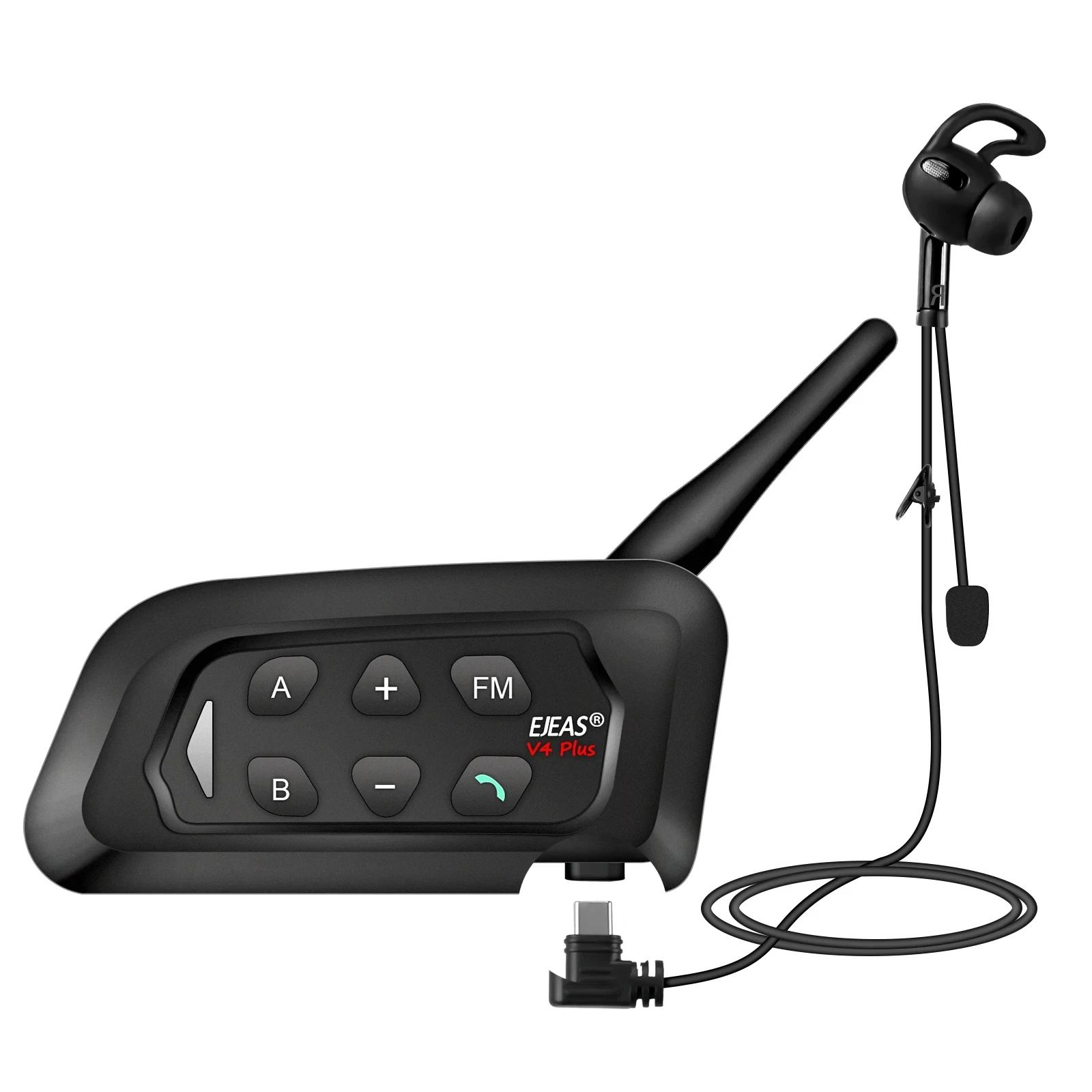 3/1PCS EJEAS V4C PLUS Referee In-ear Earphones Type-C Jack for FBIM Judge Ear Intercom Headset Soccer Football Referee Headphone image 6