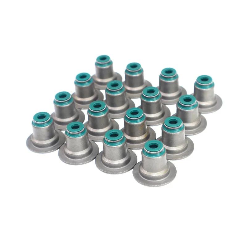 Conjunto de vedação da válvula do motor novo cilindro peças corpo 16 pçs/set usado para mini peugeot