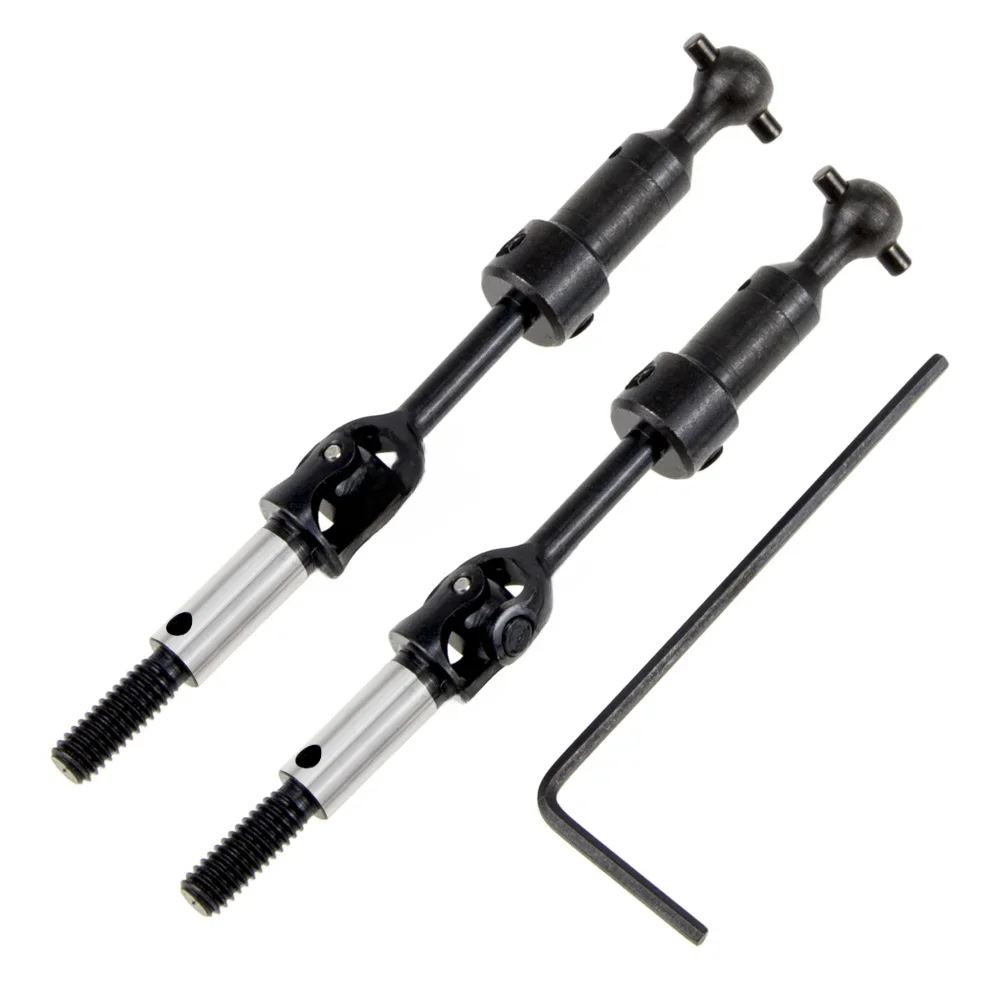 2 sztuk uniwersalny Dogbone regulowany CVD wał napędowy wspólne 102015-A 75-85mm 102016-A 110-120mm dla HSP1/10 zdalnie sterowany Model samochodu 94123 94103 — zdjęcie 2