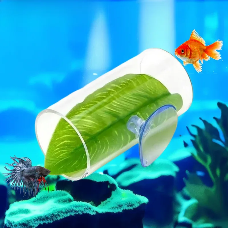 1szt Akwarium Betta Fish Akrylowa rurka Mały tunel / pusta konstrukcja dla lepszej obserwacji ryb Betta / Betta Fish Tank Dekoracje — zdjęcie 2