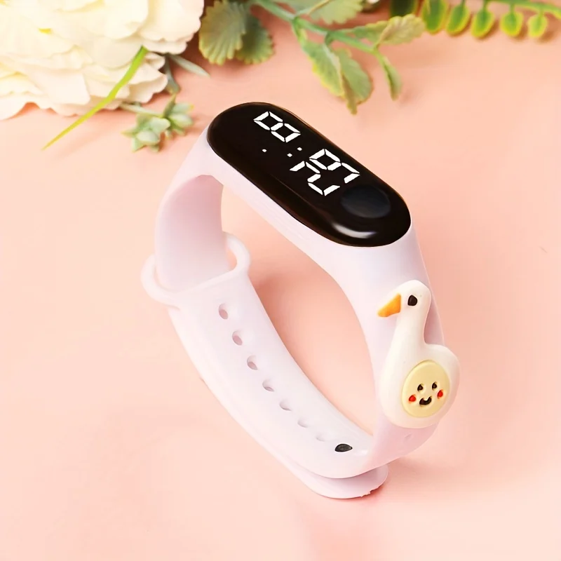 Cute Doll Bracelet LED Electronic Watch for Kids, Creative Cartoon Doll Gift - view 6