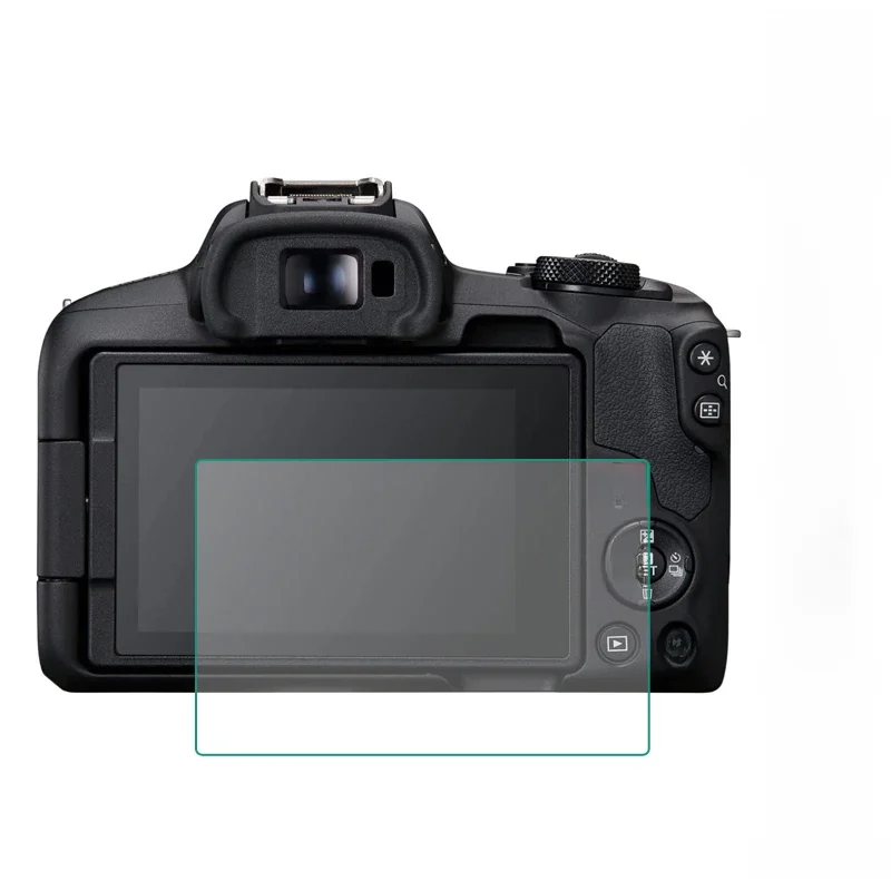 Couvercle de protection en verre trempé pour Canon EOS R/Ra/RP/R3/R5/R5C/R6 Mark II/R7/R8/R10/R50, Film de protection pour écran d'affichage de caméra