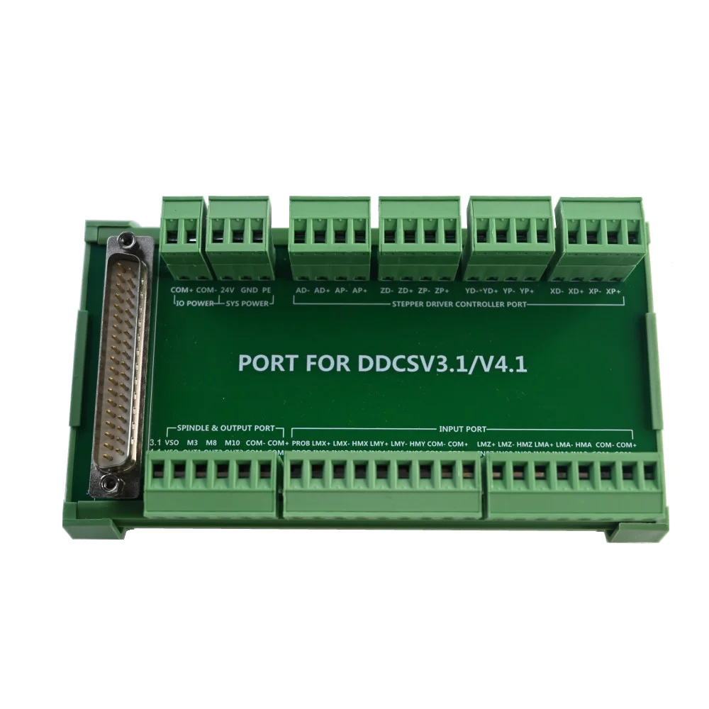 cnc motion controller terminal board adapter fiacao board para ddcs v31 e ddcs v41 01