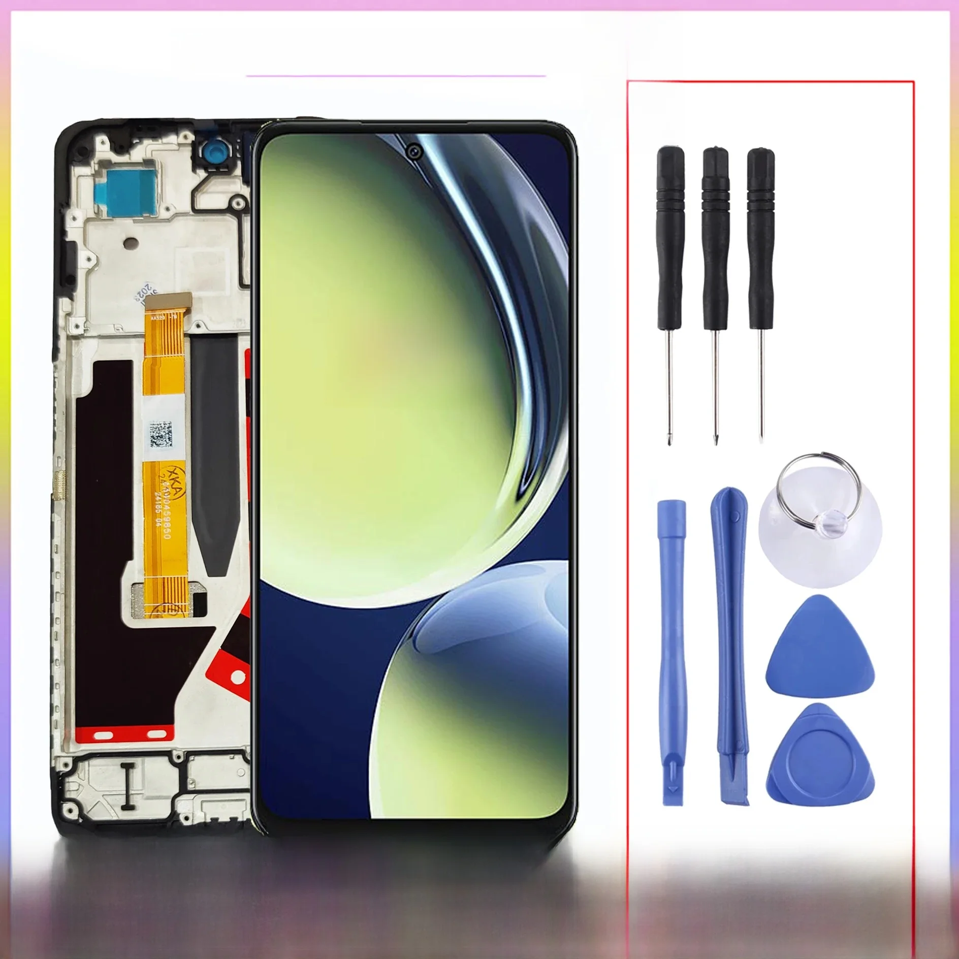 6.72 "dla OnePlus Nord CE 3 Lite wyświetlacz LCD z ramką modele z ekranem dotykowym CPH2467 CPH2465 Panel części zamienne do Digitizer — zdjęcie produktu 7