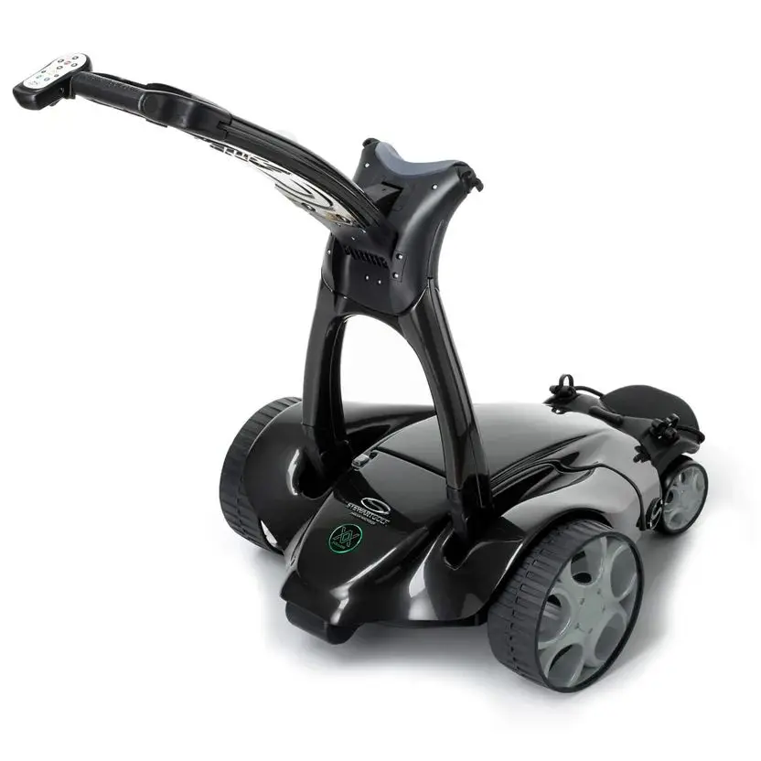 Stewart Golf X9 ใหม่ล่าสุด ติดตามรถเข็นไฟฟ้าพร้อมรีโมทคอนโทรลและอุปกรณ์เสริมแบตเตอรี่เสริมครบชุด