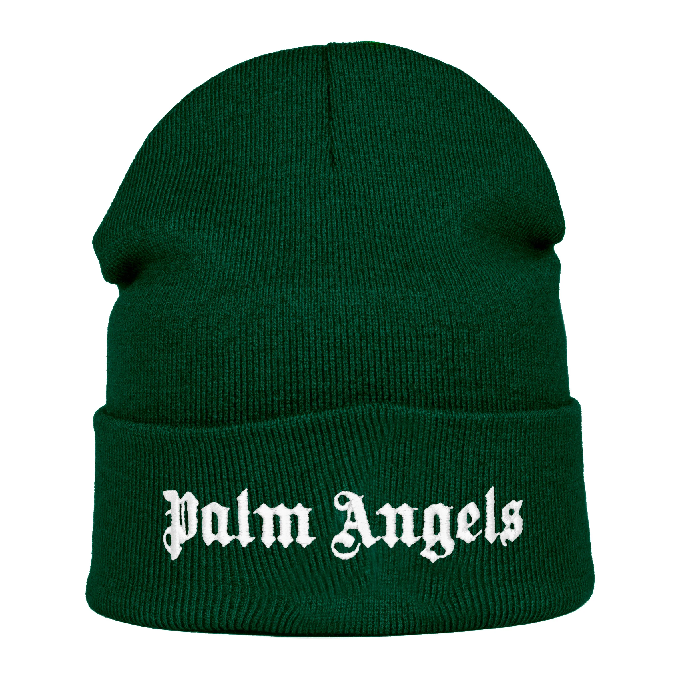 Knitted hat Palm Angels with embroidery for men, women 