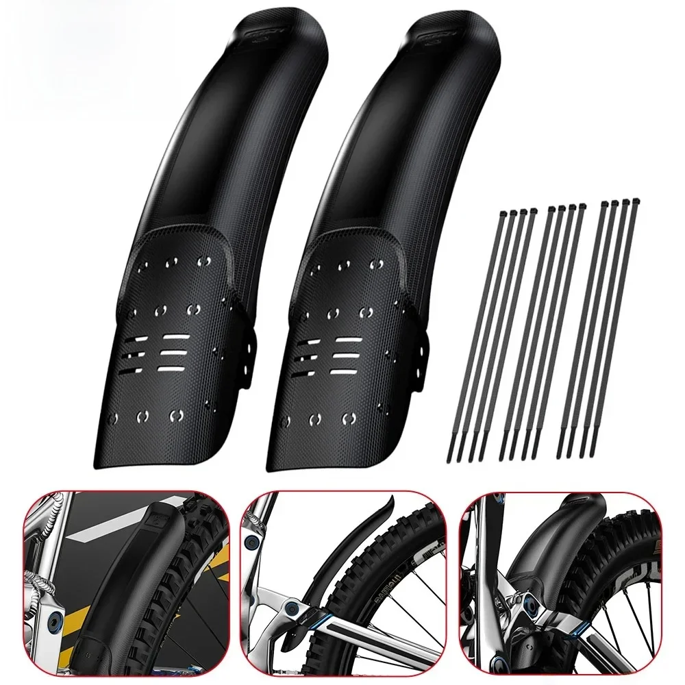AliExpress NONE 1/2PCS ENLEE Bike Hard Shell Fender Bicycle Front Rear Tire Wheel Mudguard MTB Bicycle Mud Guard Fender Cycling Part Accessories