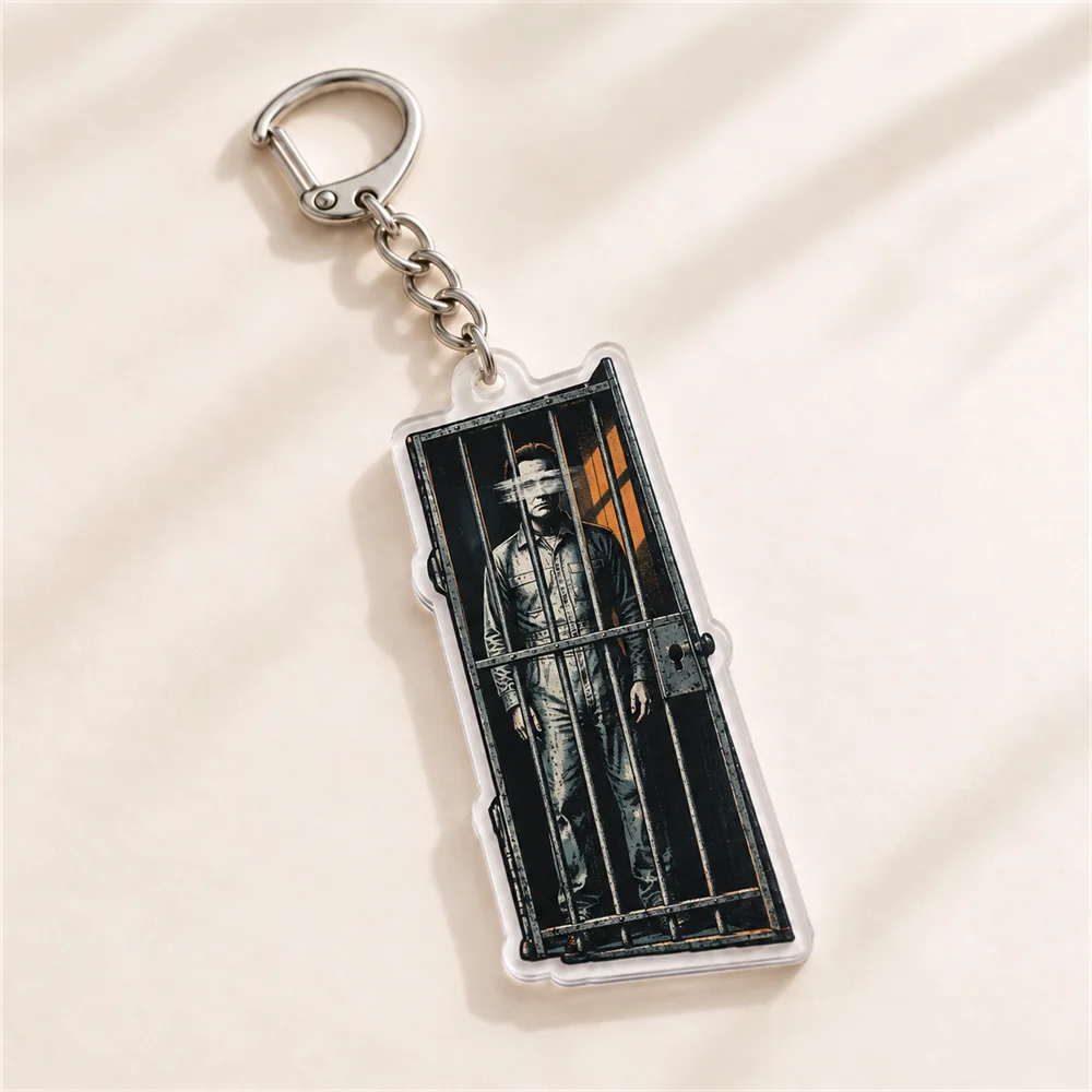 Michael Myers Acrylic Keychain description 8