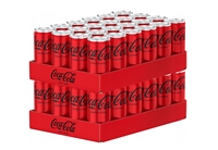 Coca Cola Zero Carbonated Drink 48x330ml-Coca-Cola