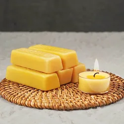 1/3PCS Pure Beeswax Block - DIY Candle Making Magic, Aroma Bliss for Aromatherapy, Craft Unforgettable Candlestick Designs