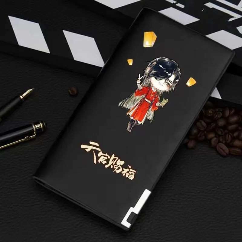 Anime Tian Guan Ci Fu Cute Wallet Heaven Official’s Blessing Hua Cheng Xie Lian Long Coin Purse Men Women Fashion Notecase Gift