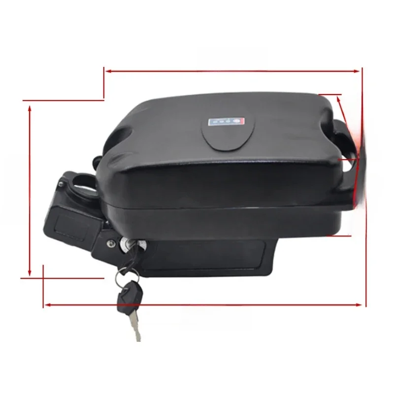 36V 48V Lithium-Ion Ebike Batterij Kikker Case Fiets accu 7.8ah 10ah 15ah 20ah voor X-Treme Opvouwbare Elektrische Fiets Batterij - afbeelding 2