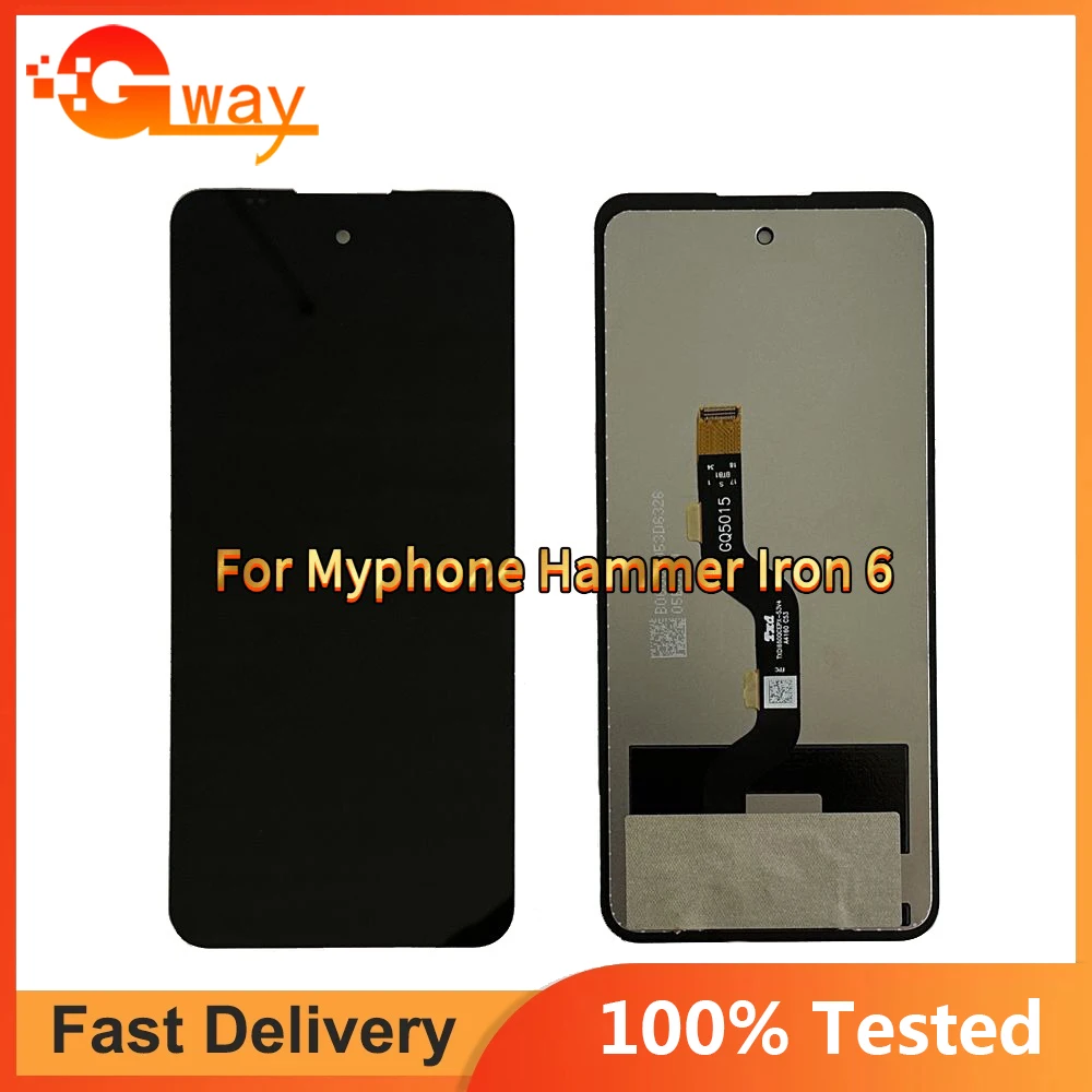6.56 inches For Myphone Hammer Iron 6 LCD Display Touch Screen Digitizer Assembly 100% Original Hammer Iron 6 LCD Sensor