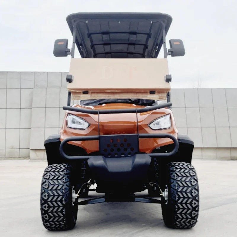 الجملة منطقة المطار مكوك الركاب 4 مقاعد اختياري الثلاجة نادي الصيد عربة الغولف سكوتر كهربائي فاخر للبيع