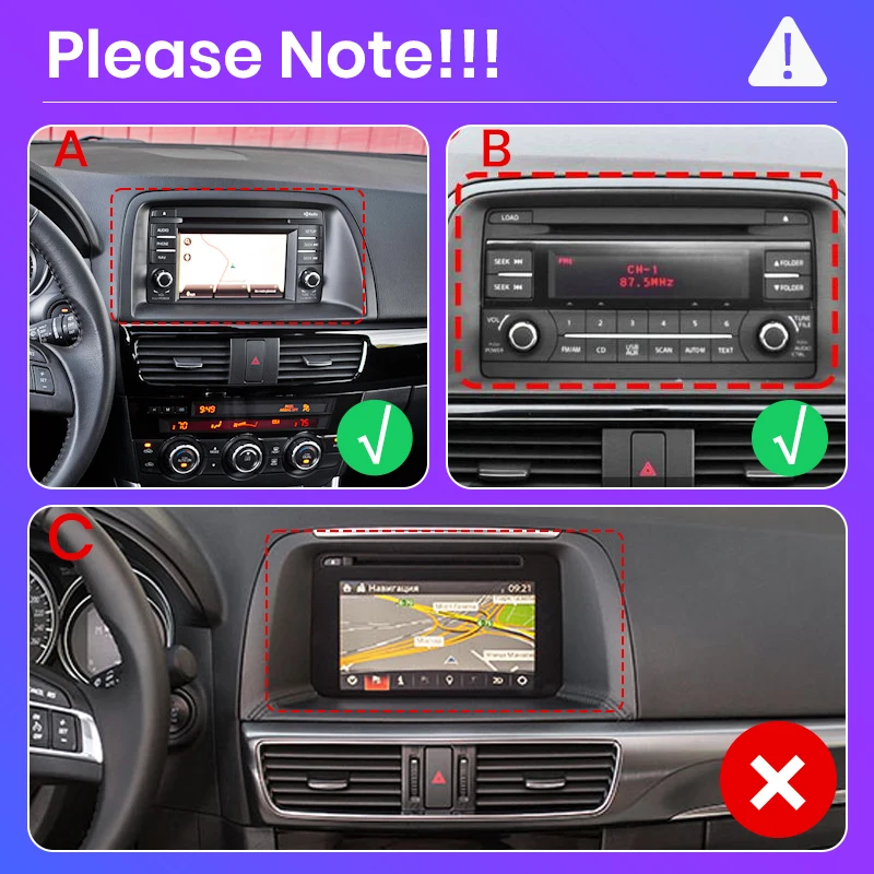 Junsun Android 15 Auto-Intelligenzsysteme für Mazda CX 5 CX5 CX-5 2012-2016 AI Wireless CarPlay für Apple Auto 9" IPS – Detail 2