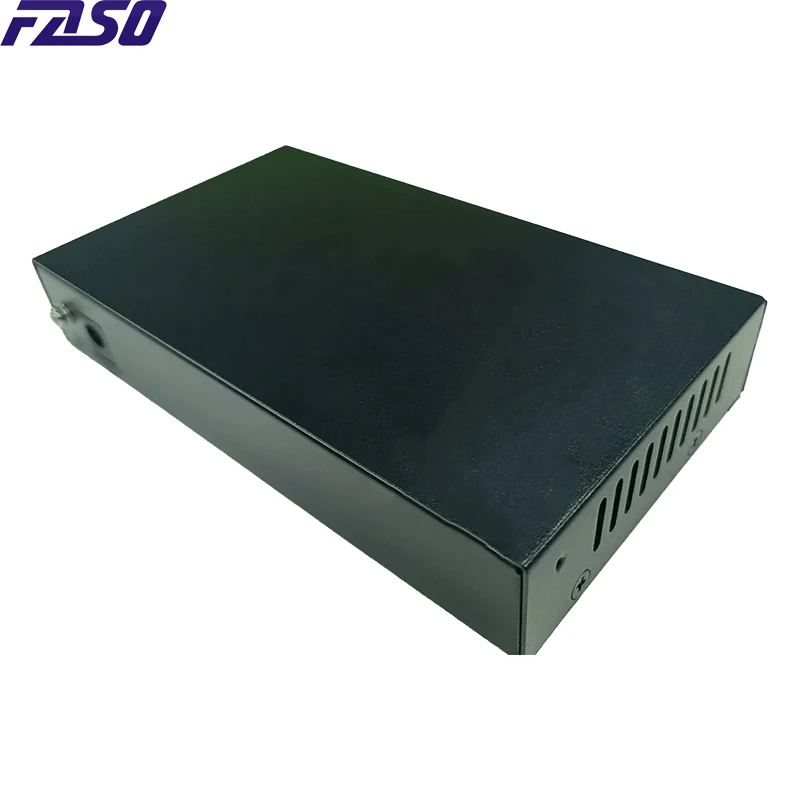 2.5GbE Unmanaged Switch 6 Port 2.5G RJ45 Network Switch with 2 Port 10G SFP+ Uplink Web Managed Hub Internet Distributor Fanless