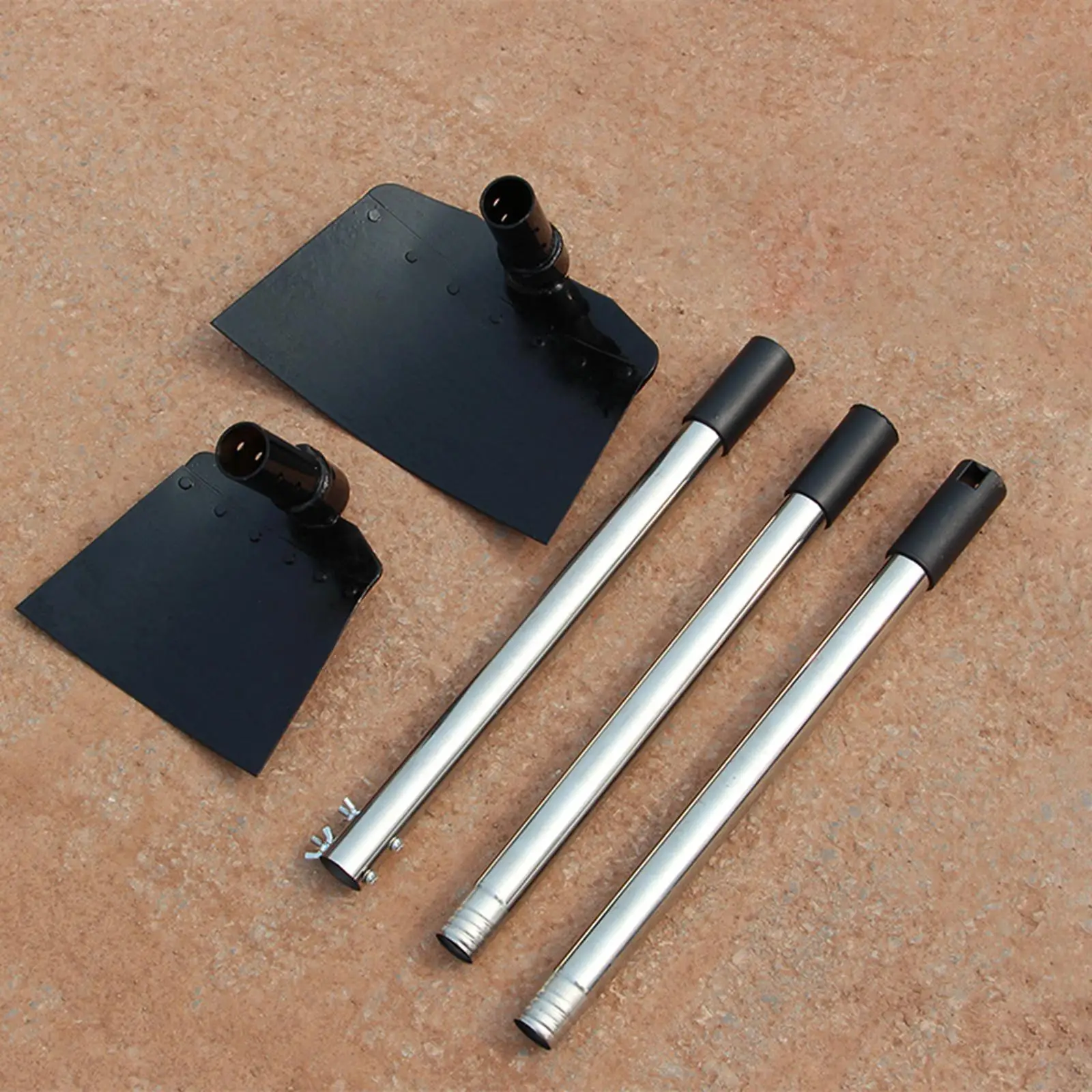 Motyka do pielenia Teleskopowa wszechstronna łotnia ze stali nierdzewnej Regulowana motyka ogrodowa do pielenia Rozluźnianie gleby Sadzenie Kultywacja podwórka