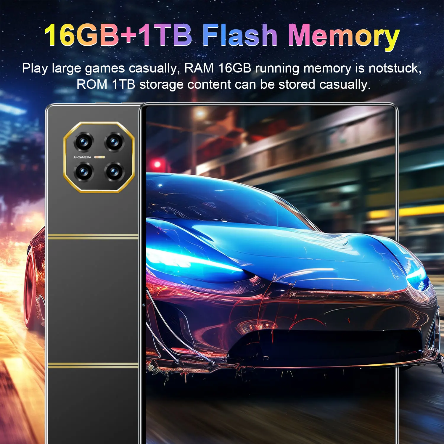 2026 Global Version New Tablet 20000mAh  16GB+1T 10.36inch HD 4K Android13 5G Dual SIM Phone Call WiFi GPS WPS Tablet PC