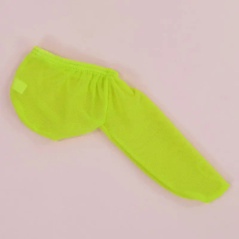 Mens G3350 Willy Pouch Penis Sock Warmer Sleeve Mesh Half Transparent