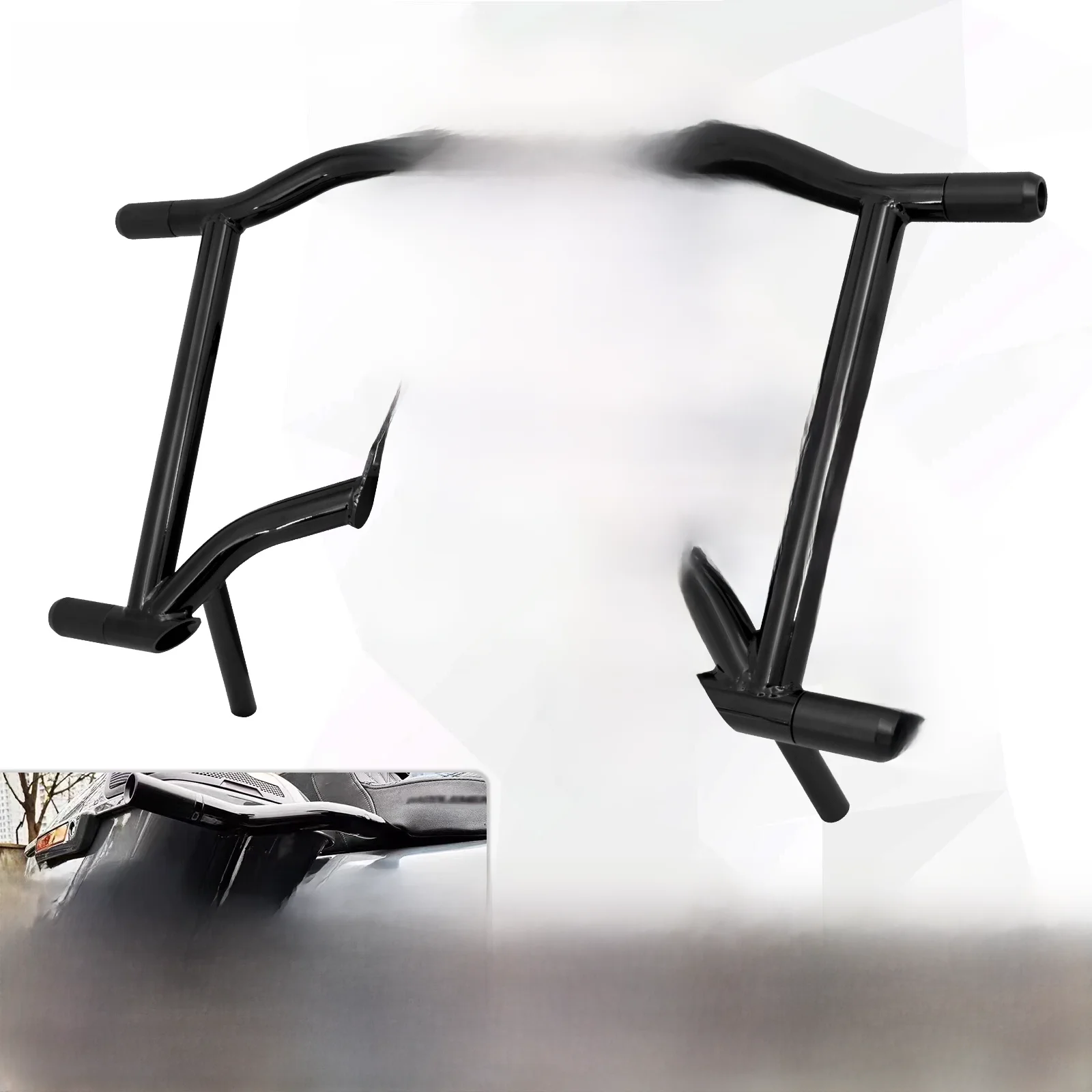 Motocyklowe sakwy ochronne Crash Bars dla Harley Touring Road przemieszczanie się po ulicy Electra Glide 2009-2024 FLHT FLHR FLH Ultra Limited — zdjęcie 2