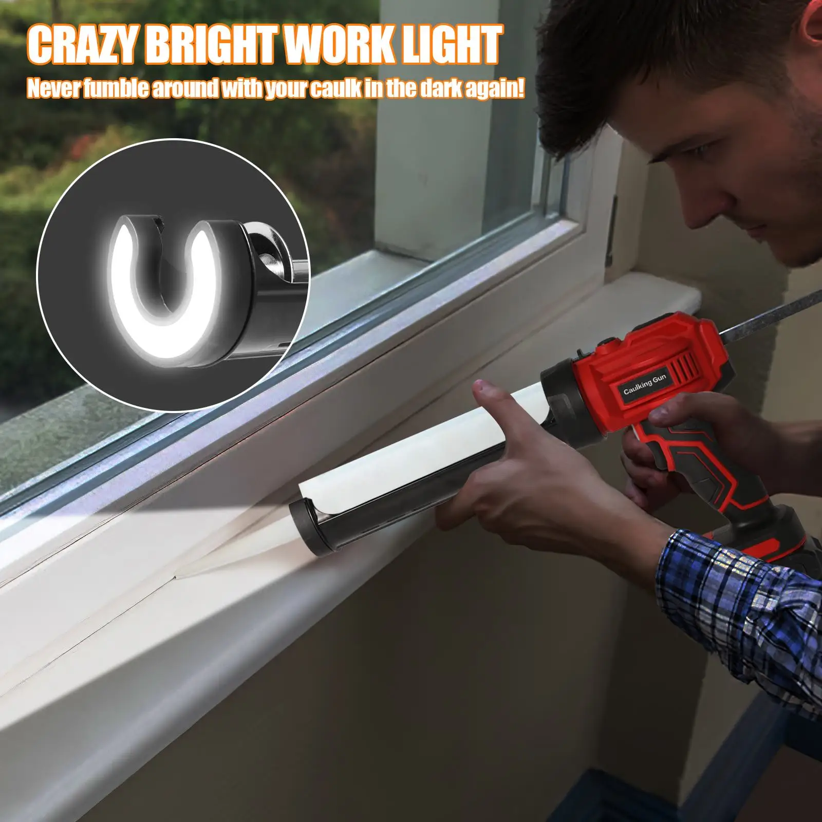 مسدس السد الكهربائي اللاسلكي مسدس غراء الزجاج 4 سرعات الأبواب والنوافذ سوينغ الغراء أدوات البناء لبطارية ماكيتا 18 فولت