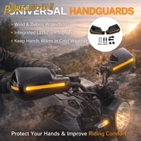 Protector de manillar de motocicleta, protectores de manos, accesorios universales para motocicleta, equipo de protección, Protector de mano con mango a prueba de viento