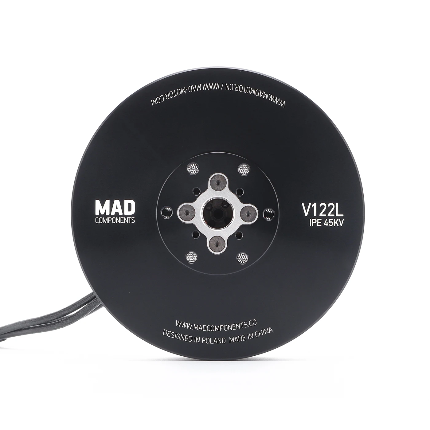 محرك MAD V122L eVTOL 36KV بدون فرشاة لطائرة RC كوادكوبتر متعددة المراوح بدون طيار #4