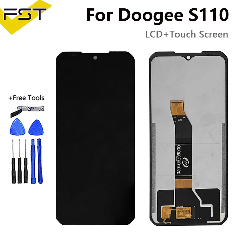 

Original 6.58" For DOOGEE S110 LCD Display+Touch Screen Assembly Replacement Tested Well For Doogee S110 LCD Repair Parts