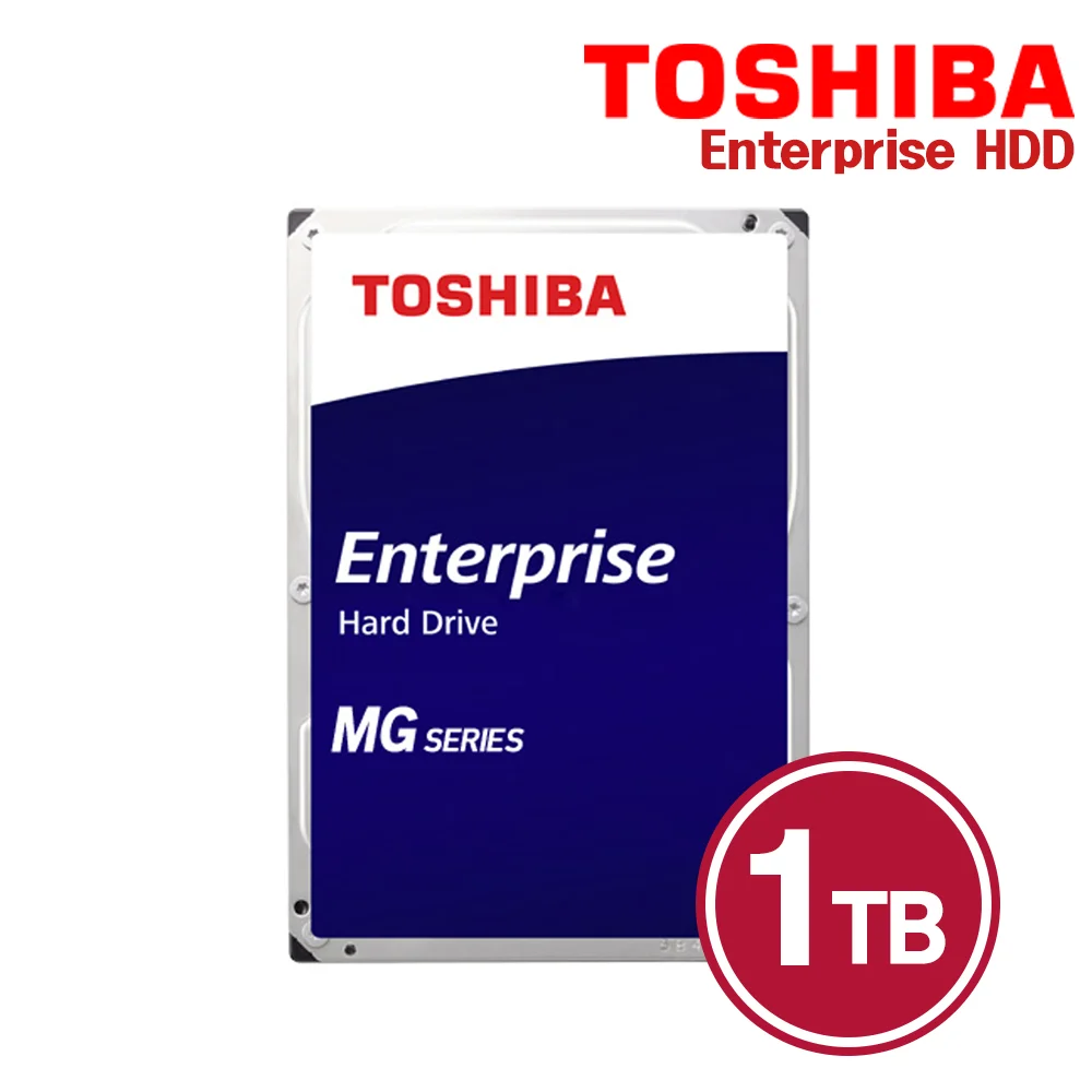 1TB SATA HDD 7200RPM 128MB for Toshiba Enterprise (MG04ACA100)