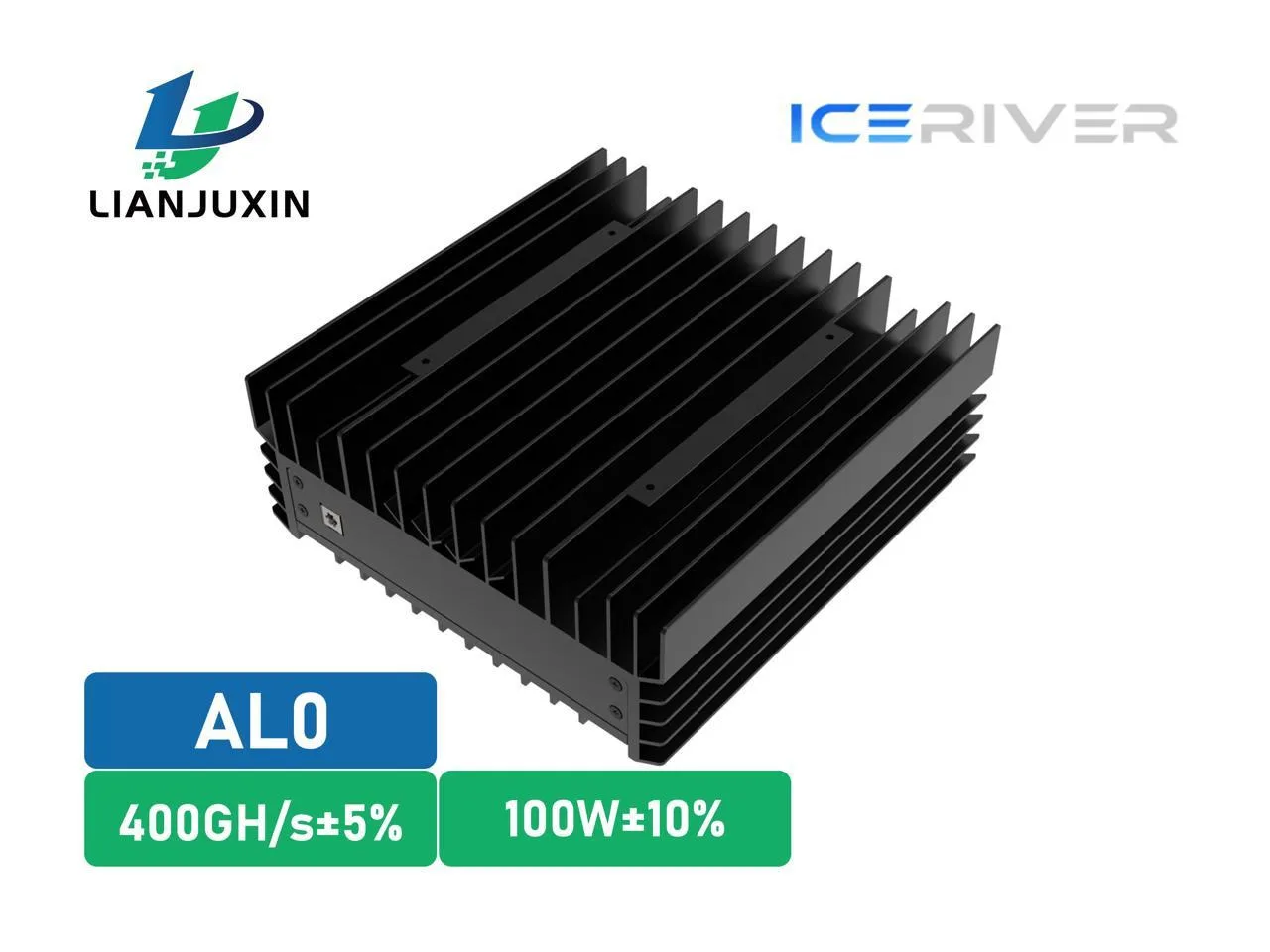 

Новый ICERIVER ALPH AL0 400GH/S Майнер с блоком питания