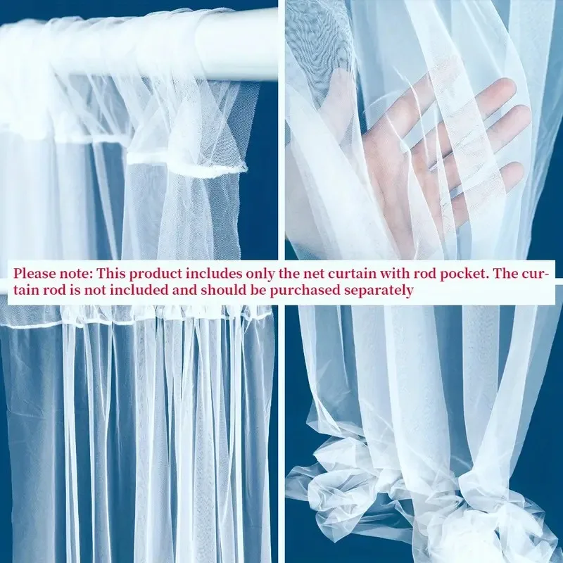 Burgunderroter Transparenter Vorhang, Durchsichtiger Hochzeits-Hintergrund, Geeignet für Hochzeiten, Geburtstagsfeiern und Fotodekorationen. – Detail 6