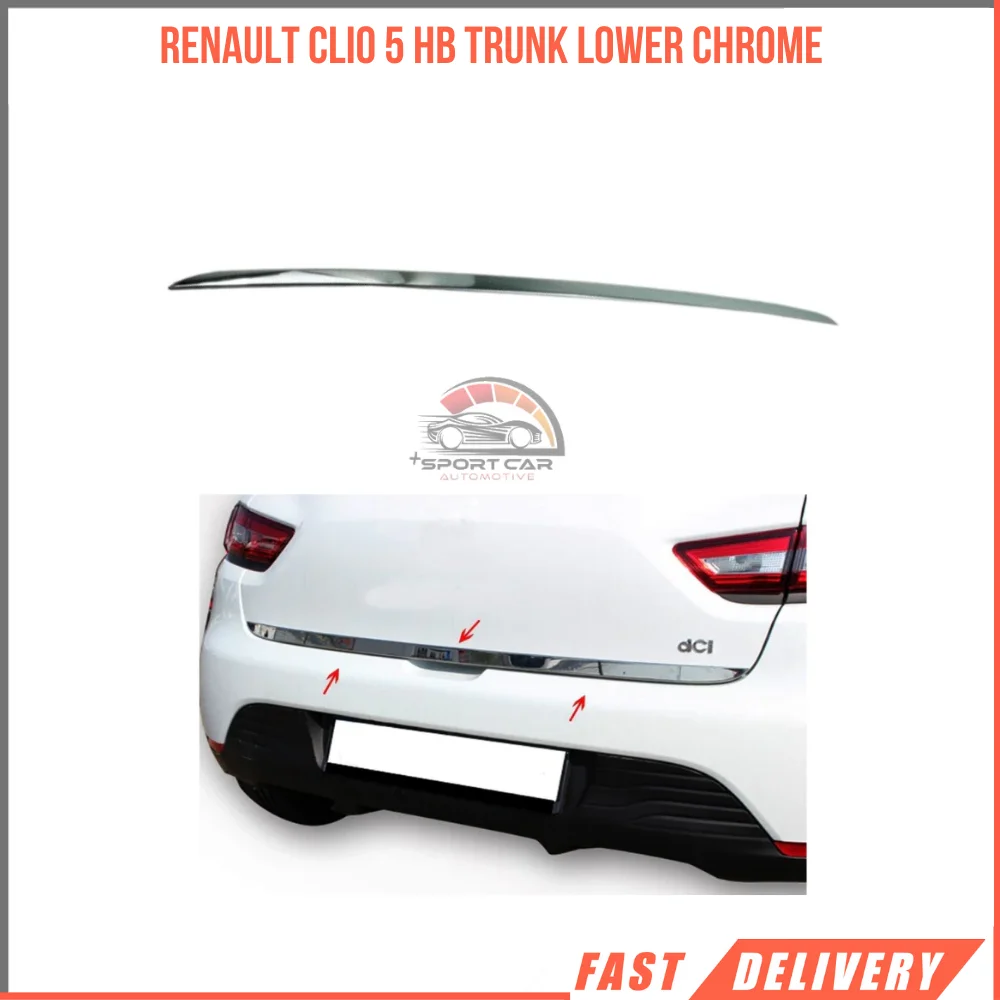 For Renault Clio 5 HB Chrome upholstery upholstery auto car shaping accessory-Free Shipping