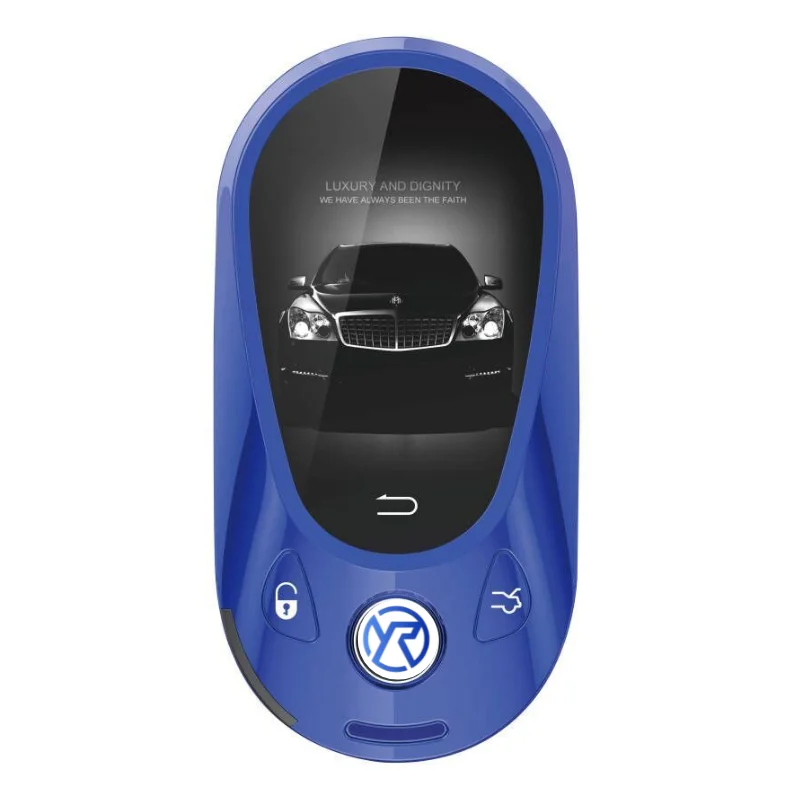 Universal LCD Smart Car Key Suitable for All Keyless Start Cars HD Screen Multiple Colors Add Keyless Entry Function