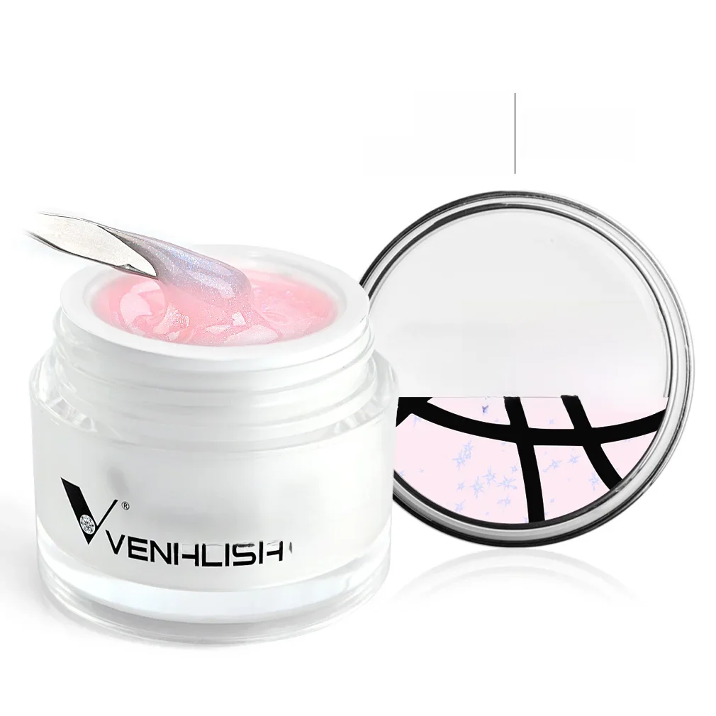 Venalisa 50 ml TPO GRATIS Rose Roze Jelly Gel Extension Nail Salon Professiona Gebruikt Zelfnivellerende Transparante Gel Nagel gel Polish - afbeelding 2