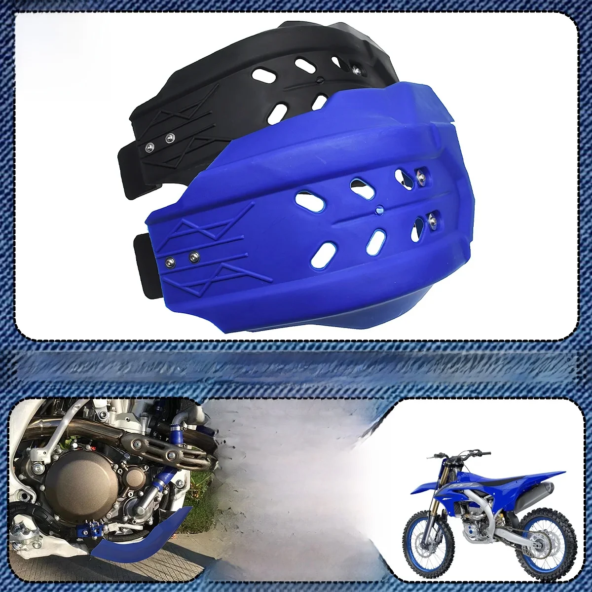 AliExpress LFMT Motorcycle Parts Skid Plate Engine Guard Cover Protector For Yamaha YZ250F YZ450F 2014 2015 2016 2017 2018 Dirt Bike Universal